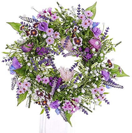 Sommerkranz Fedora, Lavendel, Lathyrus, lila, Ø30cm