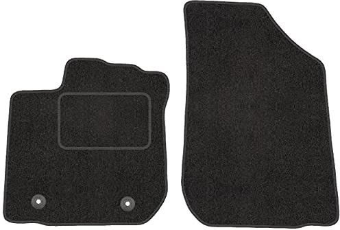 Vorne Velour Fußmatten Satz für Dacia Logan MCV II - 2-teilig - Passgenau