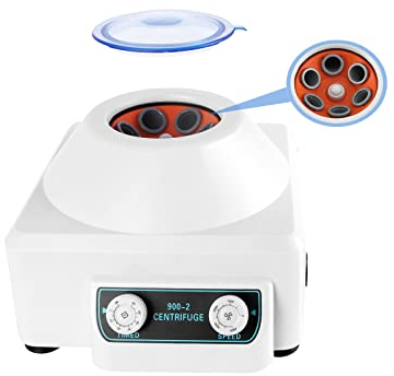 SWANSOFT 6 x 10ml Centrifugeuse Laboratoire, 4000rpm 1685xg Professionnelle Centrifugeuse PRP Plasma, 0-60min Minuteur pour Médicale, Laboratoire