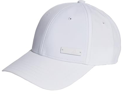 adidas Unisex Metal Badge Lightweight Baseball Cap, White, Einheitsgröße