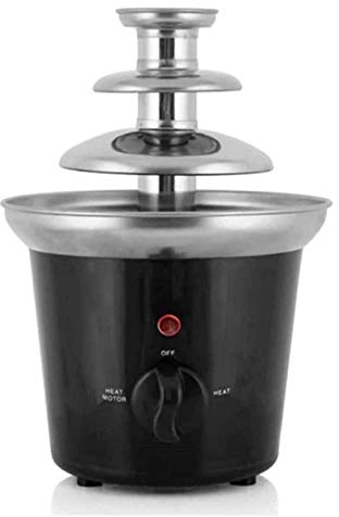 Chocolate Fountain,3 Tier Chocolate Fondue Fountain, Stainless Steel Chocolate Cheese Melting Machine for Party Restaurant