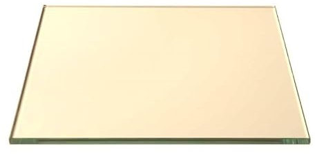 Vitre de poêle | 495x350 mm | 350x495 mm | Vitre de Four pour poêle et cheminée | Verre résistant à la Chaleur 4 mm d’épaisseur | Fenêtre de visualisation pour cheminée | Résiste Jusqu’à 800 °C |