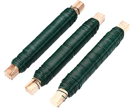 YARNOW 3stücke Diy-blumen-bindedrähte Aus Metall Gartenbündeldrähte Bindedrähte Für Blumenstrauß Hochwertige Eisen-beschichtung Flexibel Und Praktisch Für Bastelprojekte