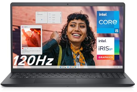 Dell Inspiron 15 3530 Laptop, 15.6 inch FHD (1920 x 1080) Display, 13th Generation Intel Core i5-1334U, Intel Iris Xe Graphics, 16GB RAM, 512GB, Windows 11 Home, Black