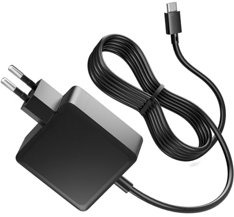 Basicvolt 45W USB C Laptop Cargador para ASUS Chromebook C302CA C302C C302 C101PA C101P C101 C213SA C213S Cable de Carga Rápida