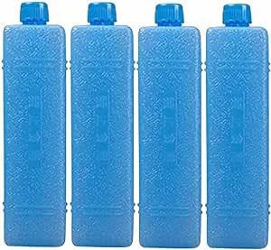 Freezer Blocks - 4 Pack 200/350/600ml Packs For Cool Box, Reusable Freezer Packs Cooler Ice Packs Long Lasting, Portable Cooler Freezer Ice Pack For Refrigerator Air Conditioner Fan Lunch Box