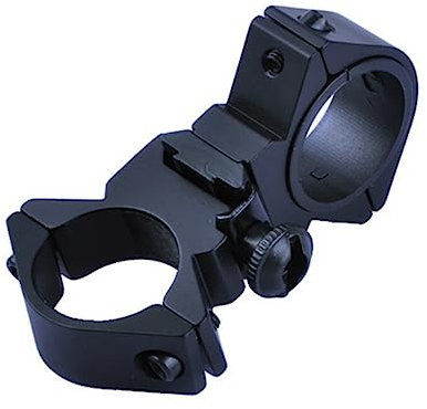 BESPORTBLE Mehrzweckklemme Für Taschenlampen Festklemmen-kombinationsclip Schwarz Für Fahrräder Ausflüge Wandern Befestigte Sicherheitswarnungen
