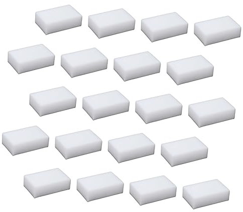 HAPINARY 20piezas Unidades Esponjas De Limpieza Gruesas para Cocina Removedor De Grasa No Abrasivo para Platos Esponjas para Lavado y Limpieza del Hogar