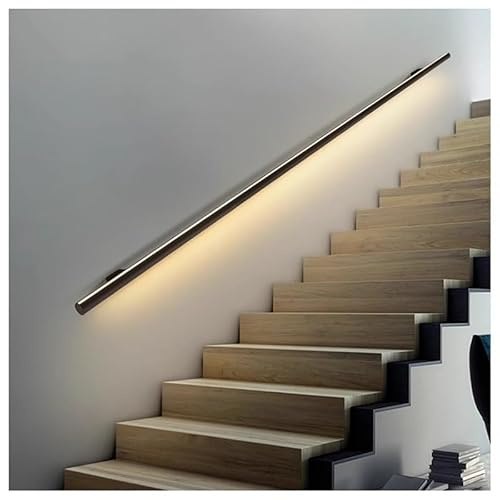 LED-Treppen-Handläufe mit Körpersensor, Aluminiumlegierung Wandleuchte für Innen- und Außenbereich, Sicherheit und Dekoration
