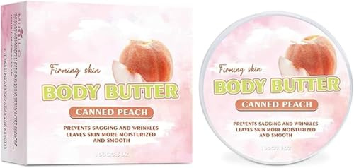 Body Glaze Körpercreme, feuchtigkeitsspendende Körperbutter mit fruchtig-süßem Geschmack, macht die Haut weich und strahlend, ohne zu fetten, intensiv pflegend, für jeden Hauttyp