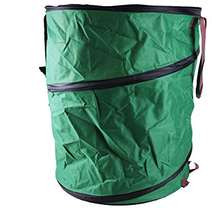 Unbekannt Laubsack 160L grün Gartenabfallsack Pop-up Ø55x66cm Gartentonne Abfallsack Laub