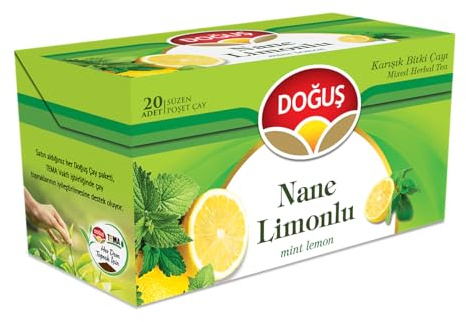 Dogus Té de hierbas menta limón 20 sobres menta limón