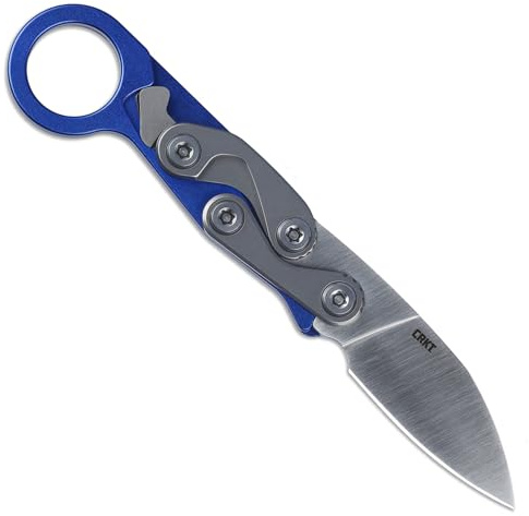 CRKT Provoke EDC: Morphing Karambit, Everyday Carry Plain Edge, Kinematic, D2 Blade Steel with Aluminum Handle 4050