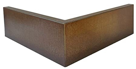 Casaflora Beeteinfassung VERDURA aus Cortenstahl, Außenwinkel L40xB40xH20