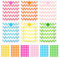 FINEASY 60 Stück Geschenktüten mit 210 Etikett, Candy Bar Tüten Papiertüten Kindergeburtstag Candybar Für Süssigkeiten Beutel Hochzeit Ostern Geburtstag Geschenk (Welle)