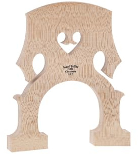 Teller Basssteg, Kontrabasssteg Modell Bubenreuth 3/4 Fußbreite 150, Made in Germany