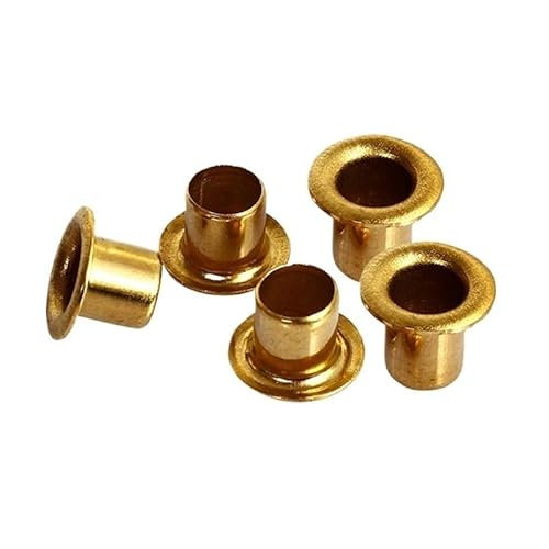 CBFGGOEUDFBS Kupfer Hohlniet Muttern M2 M2,5 M3 M4 M5 M6 Messing Rohr Nieten Doppelseitige Leiterplatte PCB Nägel mutter Metall (Size : OD 4mm, Color : 2.5mm (200pcs))
