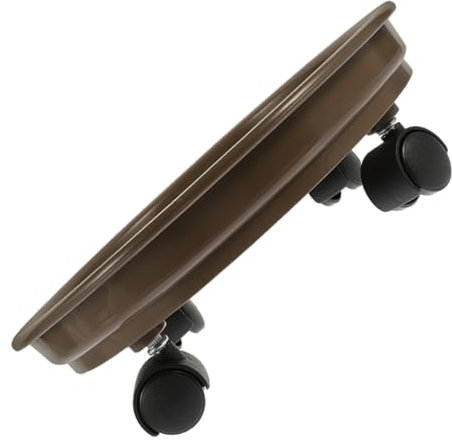 Yardwe Pflanzenroller Mit Rädern Robuster Blumenkübel-trolley Für Innen Und Außen Runder Untersetzer Für Blumentöpfe Beweglicher Pflanzenständer Für Einfache