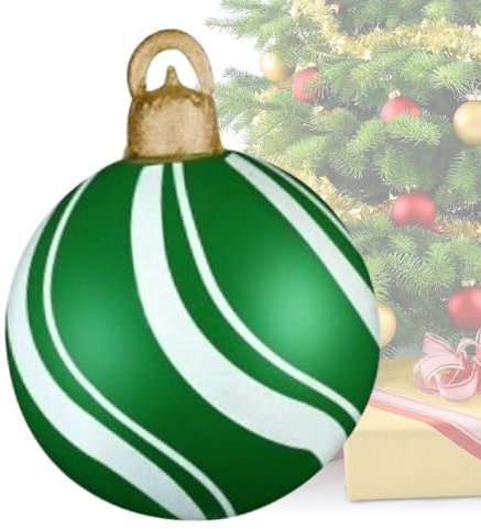Aufblasbare Weihnachtsschmuck, aufblasbare Feiertagsornamente, aufblasbare Hof-Ornamente, große Ornamente für draußen, wasserdichter Weihnachtsballon, festliches Ornament für drinnen und draußen, Hof,
