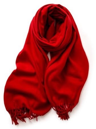 KARMA.DIEM Sciarpa Donna Invernale e Uomo – Cashmere & Merino Touch – Morbida, Calda e Grande – Sciarpone Invernale XXL 180x65cm – Pashmina Elegante per Cerimonia e Regalo (Rosso Fuoco)
