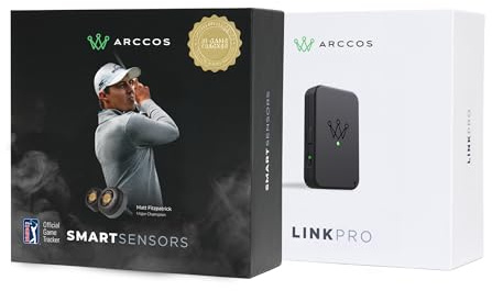 Arccos Smart Sensors Bundle Rauchsensoren Gen 4, Link Pro und Erstjahr-Mitgliedschaft