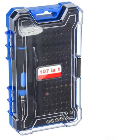 babominimer Set completo di cacciaviti 107 in 1 con estensione telescopica per tutte le vostre esigenze di riparazione, piccoli cacciaviti per riparazione, occhiali ad anello, punte per soddisfare