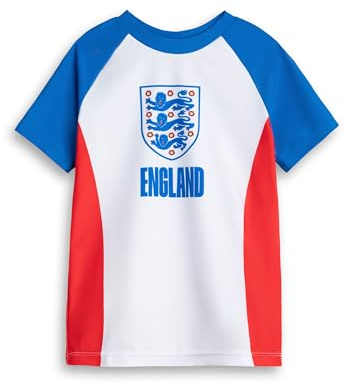 Vanilla Underground England Football Team Crest Blue Swim Top OR Shorts | Boys Beachwear Set | Classic Swimwear with Logo | Sports Apparel