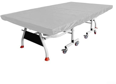 HOHOVYVY Cubierta para mesa de ping pong, cubierta de ping pong 280 x 150 cm, resistente al agua, protección contra el polvo, tela Oxford para mesa de ping pong