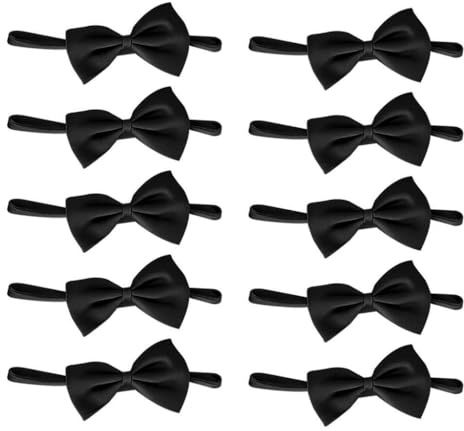 vreplrse Bröllopsdansfluga Barnfluga Pojkar Slips Fluga Justerbar fluga Alla tillfällen går med krage skjortor och Material Polyester Storlek 11x7 cm/4,33x2,76 tum (rem kan vara