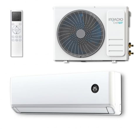 Climatizzatore Alastor 18 Inverter 18000 BTU Pompa di Calore R32 Condizionatore Split Silenzioso con Telecomando Timer Deumidificatore Raffrescamento Riscaldamento per Casa Ufficio fino a 60 mq