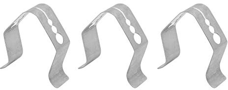 Probeclip 3Pcs Kitchen BBQ Grill Zubehör Edelstahl 3-Loch Barbecue Probe Fixing Clip Halter Mit Hochwertigem Edelstahl Für Sondenbefestigung