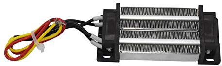 Chauffe-mains 2 pcs chaud outil isolé PTC réchauffeur d'air en céramique 200W 2 Ligne/mini-oeufs d'incubation incubateur chauffe équipement