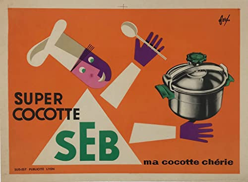 Photosegor Super cocotte Affiche Poster Reproduction - Format 50X70 cm sur Papier Luxe 300 GR. Tous formats possibles Nous Contacter