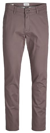 JACK & JONES Herren Jpstmarco Jjbowie Noos Chinohose, Peppercorn, 29W / 32L