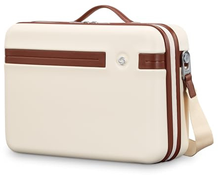 Samsonite Virtuosa Hartschalenkoffer, Reise-Make-up-Tasche mit abnehmbarem Riemen