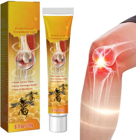 Bisienya Pain Relieving Gel - Meniscus and Joint Relief Cream for Shoulders, Legs, Hands, Back, Knee - Instant Relief Massage Muscle Gel