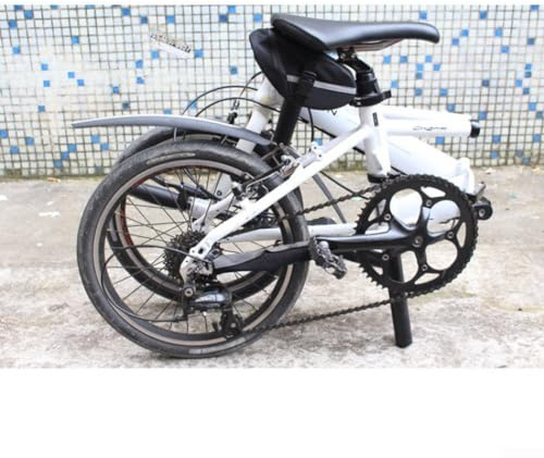 CNANRNANC Set di parafanghi anteriori e posteriori pieghevoli per mountain bike, colore nero, per bici da 14 e 20 pollici (per 40,6-50,8 cm), D3Z2RR332EIQNVE7SW9B5AB044