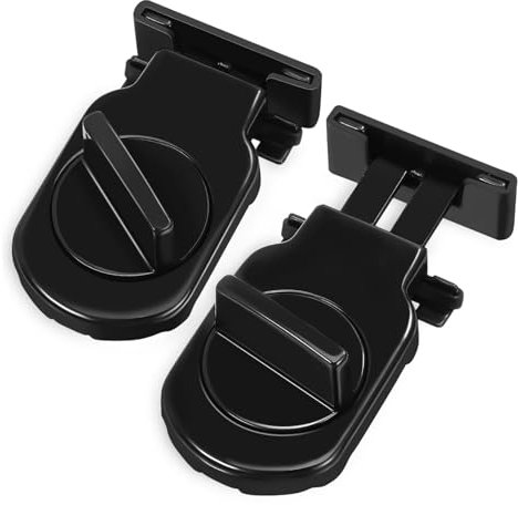 ORFOFE 2pcs Window Locks Security Sliding Door Stoppers Safety Window Locks Aluminum Alloy Limiter for Sliding