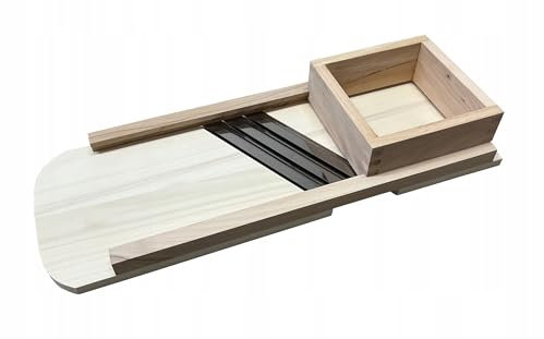 PEEWIT Râpe en bois de chou de cuisine, râpe en bois pour le légume de cuisine, 3 lames GRAND