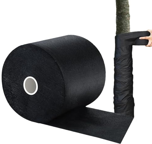 Hogvinnatil Baumschutzfolie Pflanzen Bandage 40m/80m/120m Atmungsaktiver Baumstamm-Abdeckung Baumrindenschutz Baum Winterschutz Wickelstreifen Winter-Proof Baumstamm Wrap Protector