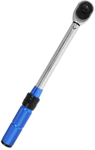 HOMSFOU Adjustable Dual-Direction Torque Wrench Nm for Automotive and Bike Repair Precision Ratchet Spanner for Garage Workshop Use Heavy-Duty Wheel Torque Tool