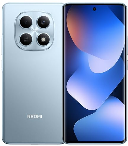 XIAOMI Redmi Note 15 4G Smartphone, 8GB + 256GB, Blue, 6000mAh High-Capacity Battery, 108MP Ultra-Clear Camera, MediaTek Helio G100-Ultra Processor, Charger Not Included.