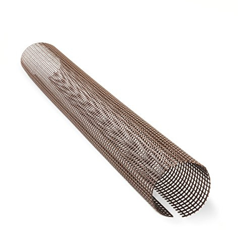 Laubschutzgitter für Dachrinnen Laubstopp 1m lang 100mm-125mm braun 10 Stück