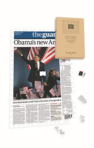 The Guardian Personalized Jigsaw Puzzles For Adults 400 Pcs - Recreate Historical Front Page News from Your Special Date to a Personalised Puzzle - Gift for Birthdays & Anniversaries - (18.5x12.5)