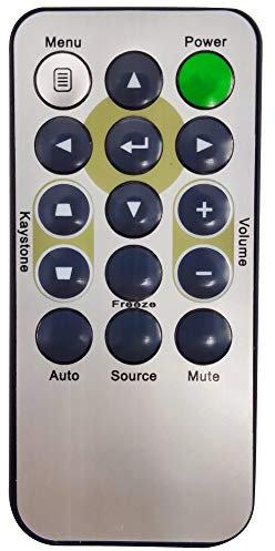 Leankle Télécommande 5041823800 pour Vivitek Projecteurs D326WX D330MX D508 D509 D510 D511 D512-3D D516 D517 D518 D519 D520ST D522WT D525ST D530 D535 D536-3D D538W-3D D550 D551 D552 D555 D556 D557WH