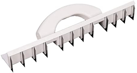 FHYTGBS Outer Corner Scraping Putty -Plane Scraper with Ergonomical Handle Sawtooth Trowel Plastering Bricklayer Tool