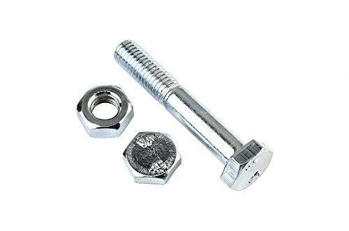10 Stk Sechskantschraube & Mutter DIN 601 M10 x 240 verzinkt