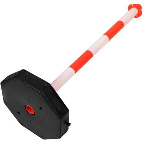 Veemoon Columna Anticolisión Móvil Cono De Barricada De Tráfico Conos De Estacionamiento Barrera De Seguridad Del Tráfico Conos De Construcción Señal De Advertencia El Plastico Elasticidad