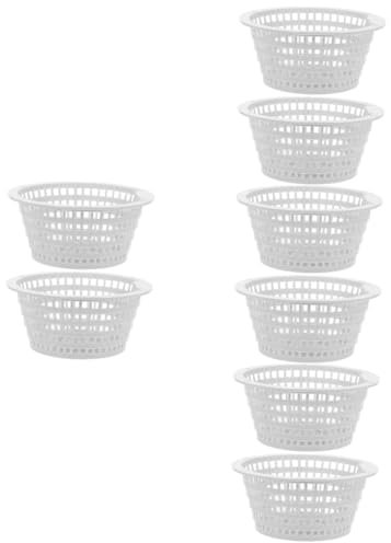 HANABASS Lot De 4 Paniers Filtrants Réutilisables pour Piscine Creusée en Plastique Pièce De Rechange pour Système De Filtration Installation Facile Design Anti-colmatage 2 Pièces X 4