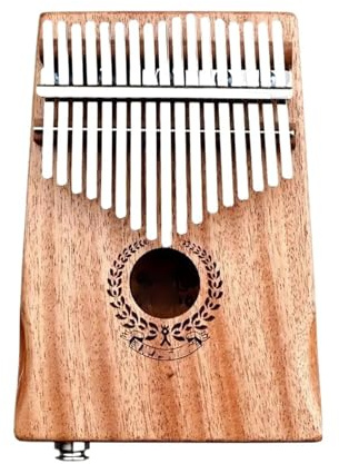 Kalimba Instrument Kalimba Daumenklavier Mit 17 Tasten Mahagoni Mit Lautsprecher Und Tonabnehmer Tasche Professionelles Musikinstrument
